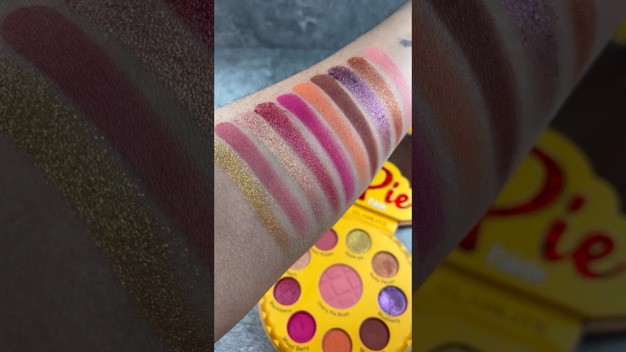 Glamlite Cosmetics Pie Palette #shorts #reels #short