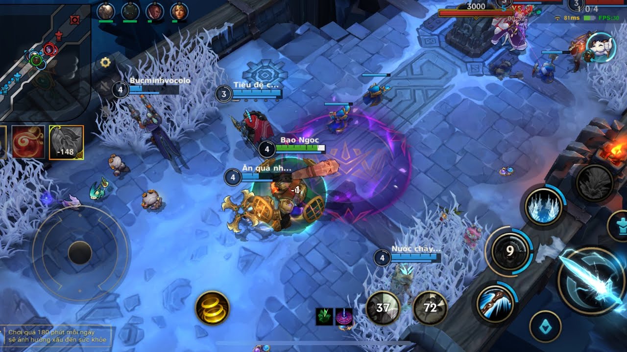 Sion tốc chiến Wildrift mới build 