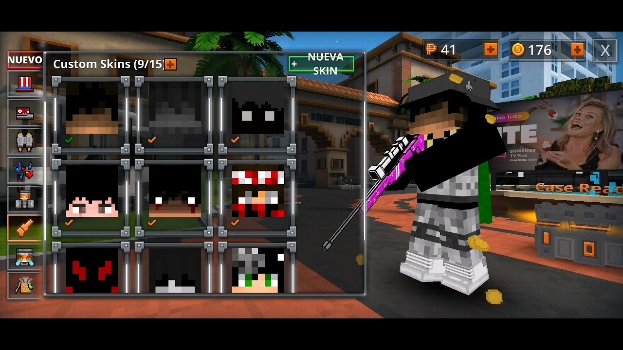 skin gratis pixel strike