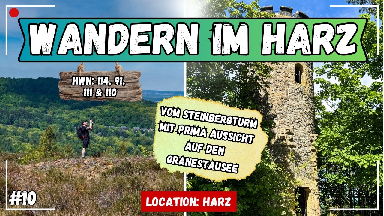 ⛰️ HOCH HINAUS - im Harz: „Stempeljagd in Goslar 🥾 Vom Ramseck durch den Harz