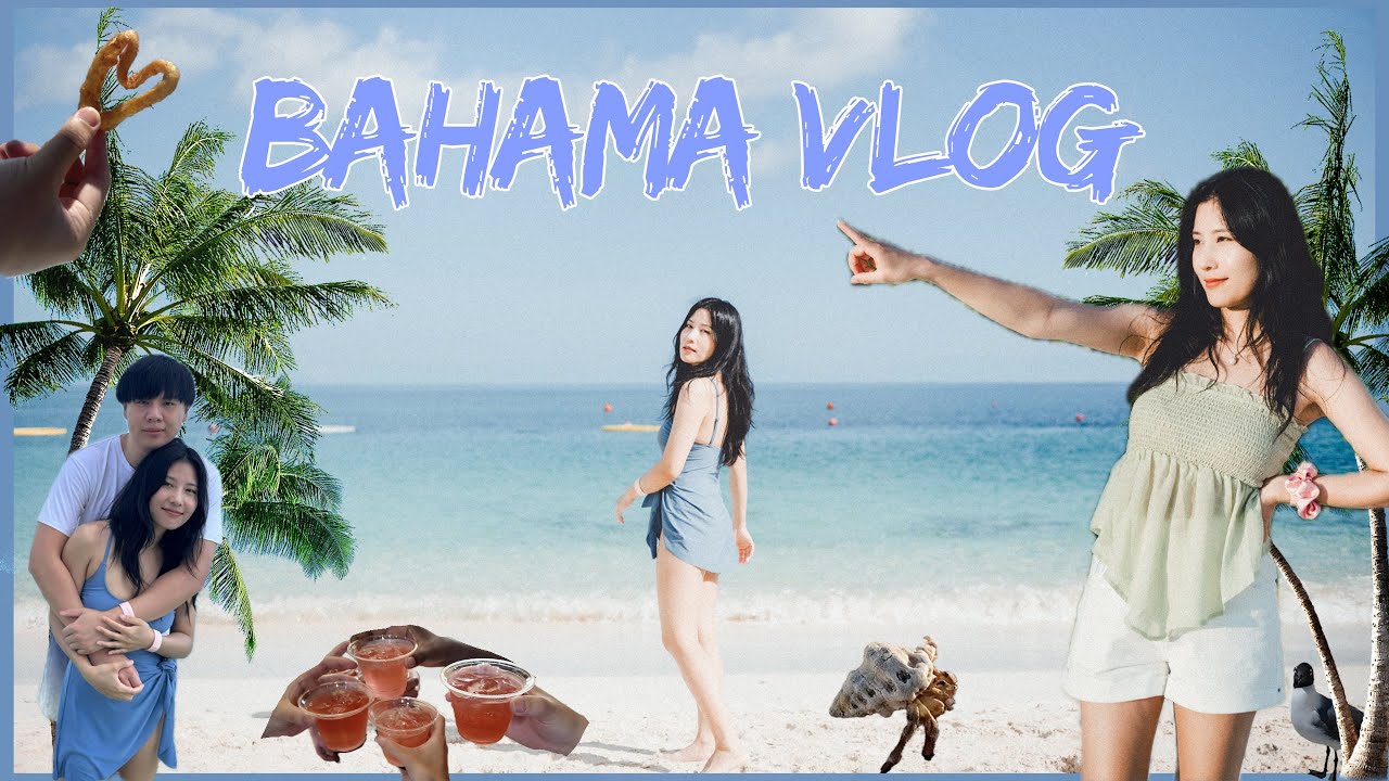 3 Day BAHAMA TRAVEL VLOG with Friends 🌤️🏖️🌴