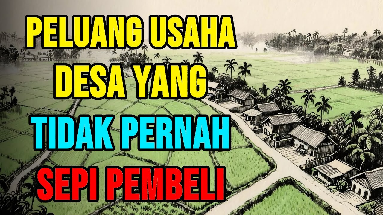 Peluang Usaha Desa yang Tidak Pernah Sepi Pembeli