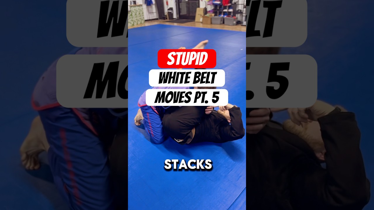 STUPID white belt moves pt. 5 #jiujitsugrappling #jiujitsu #bjjlife #bjj #jiujitsutechnique