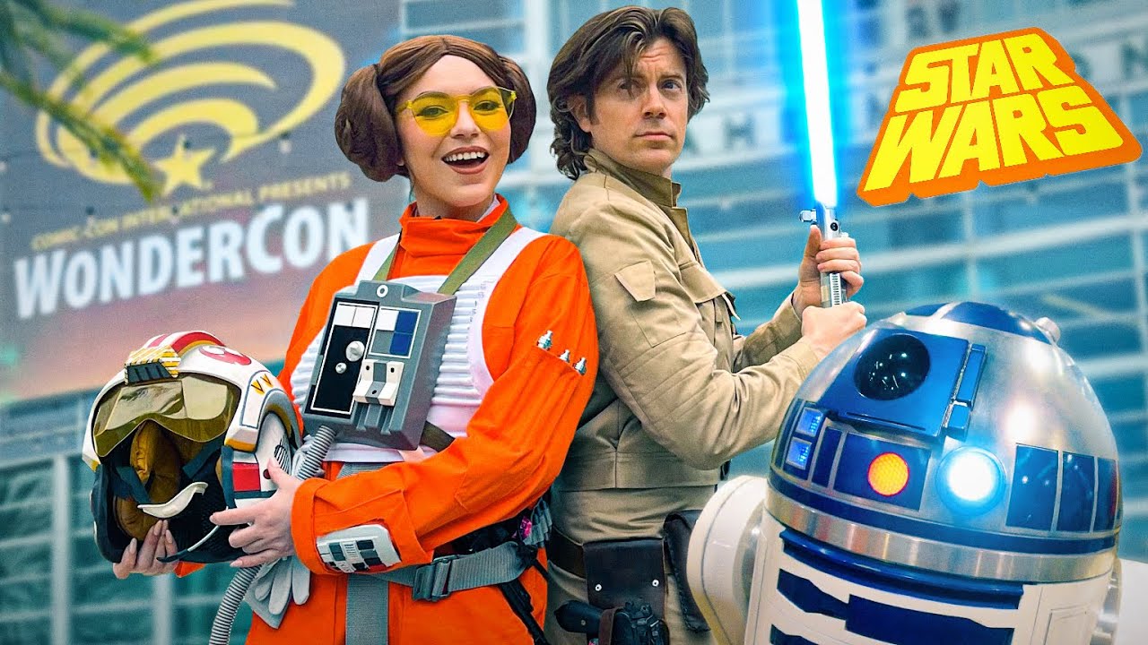 Looking for Star Wars as Leia & Luke Skywalker | Wondercon 2022