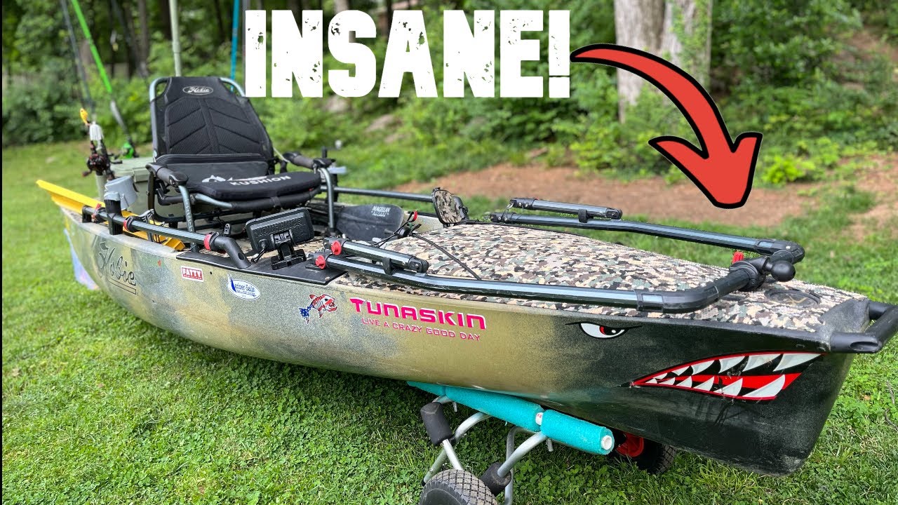 Hobie PA 14 RIGGED Setup!!! I LOVE This Kayak!!!!