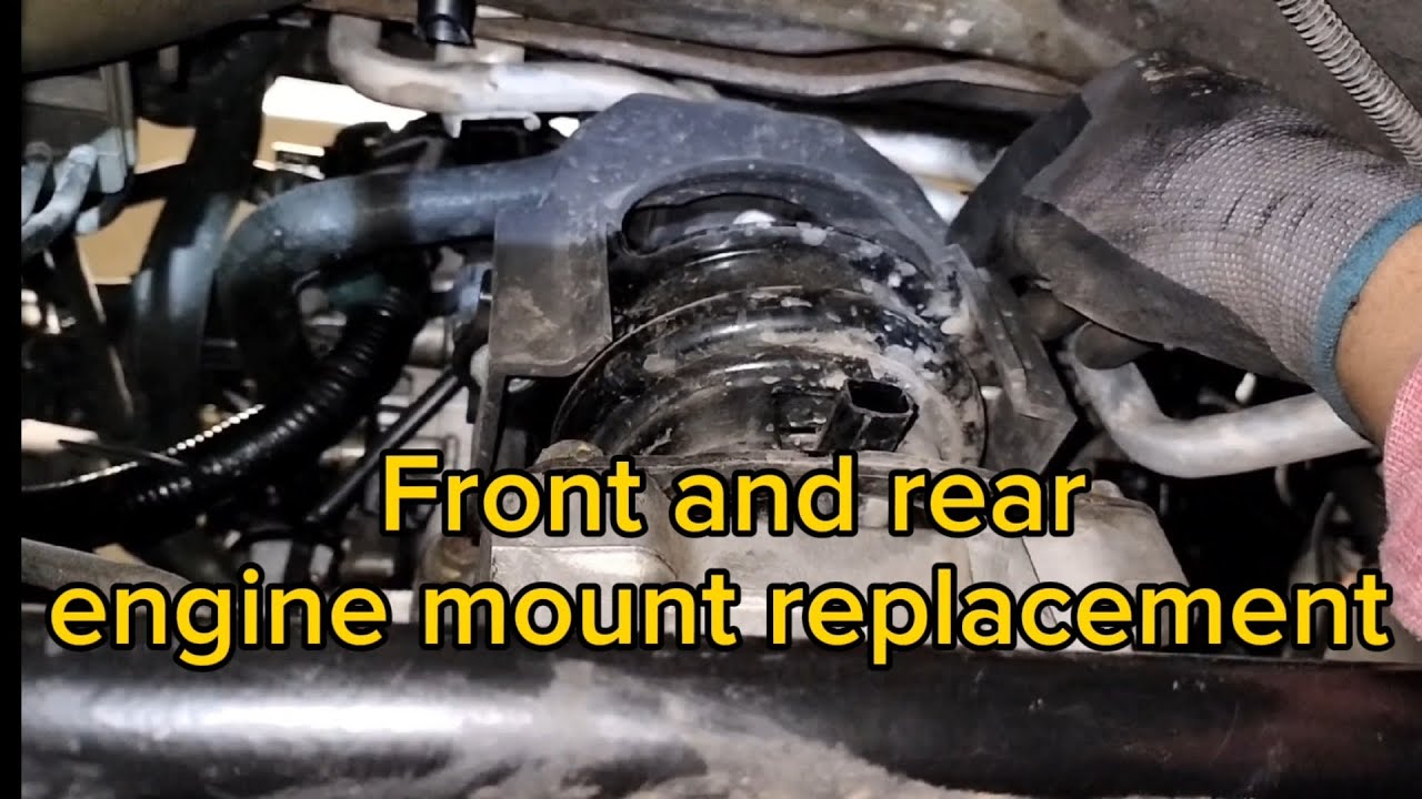 Замена опоры двигателя Honda Odyssey 2005-2011 💪🚗