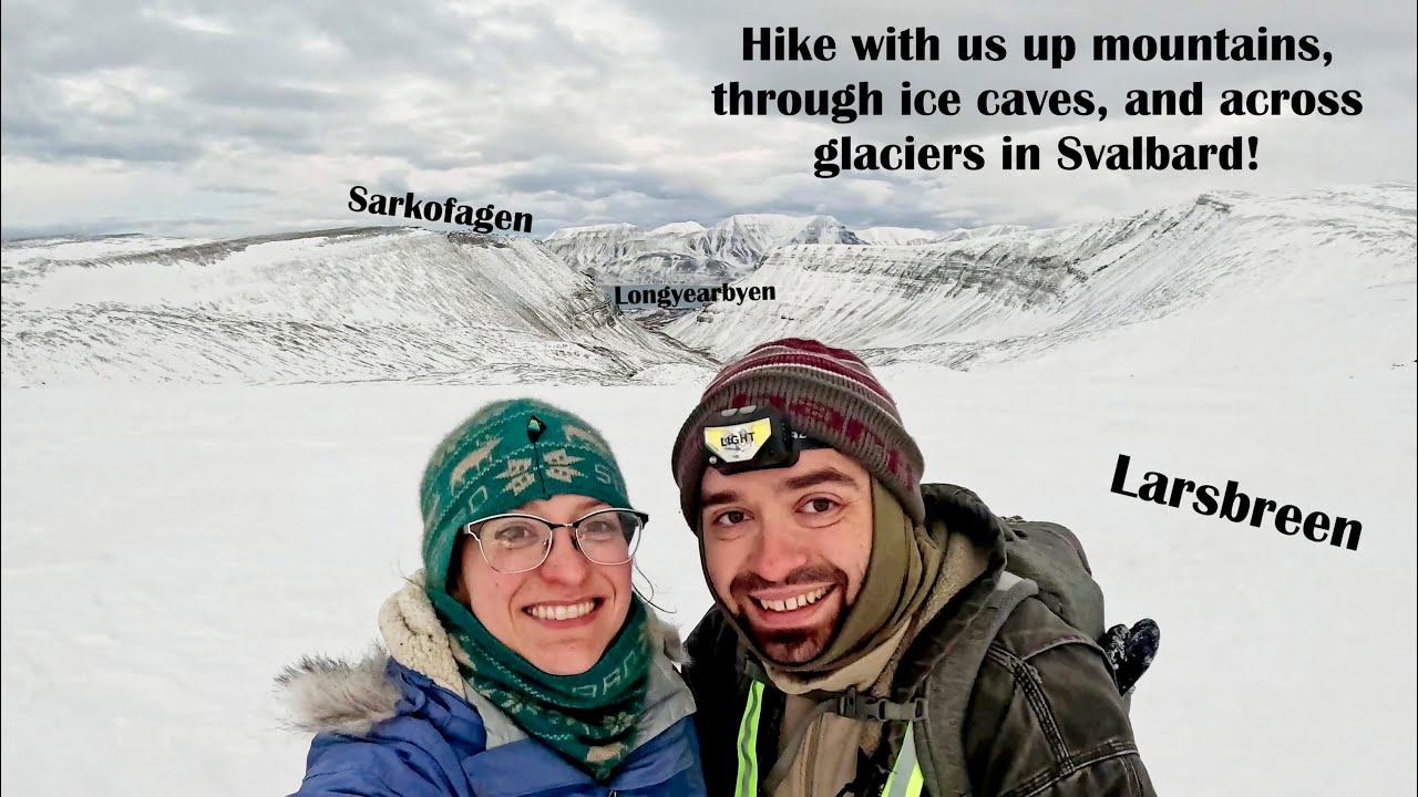 Hiking Glaciers, Summitting Mountains, and Exploring Ice Caves in Svalbard