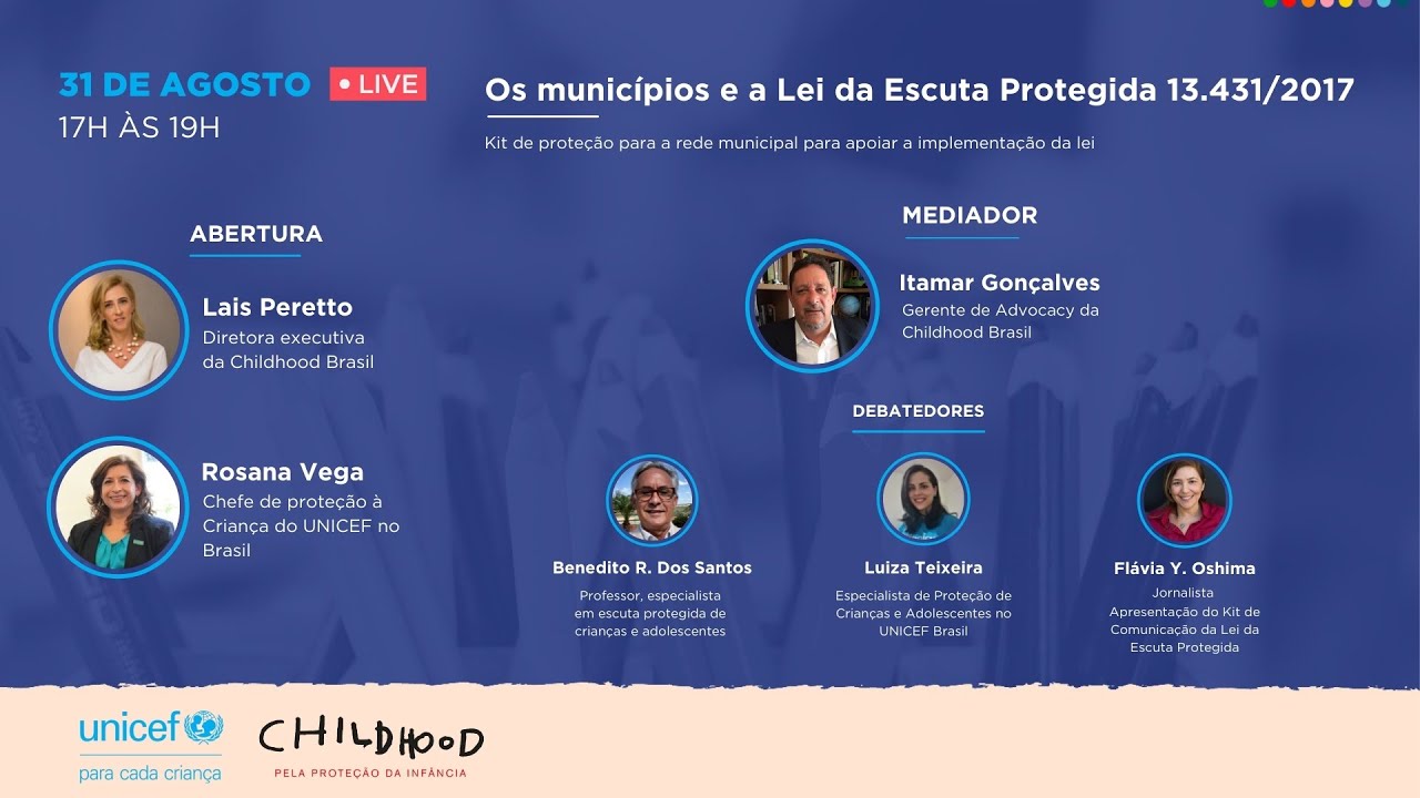 Os munic&iacute;pios e a Lei da Escuta Protegida 13.431/2017