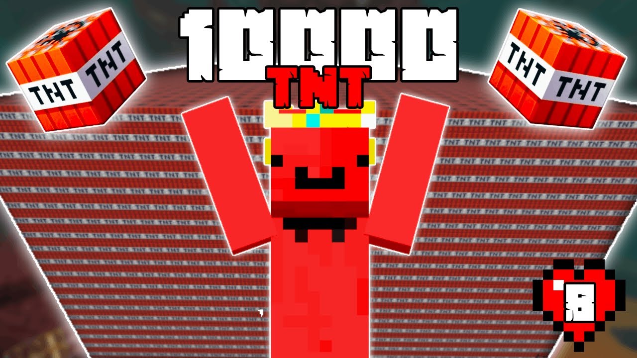 I exploded the nether with 10.000 TNT