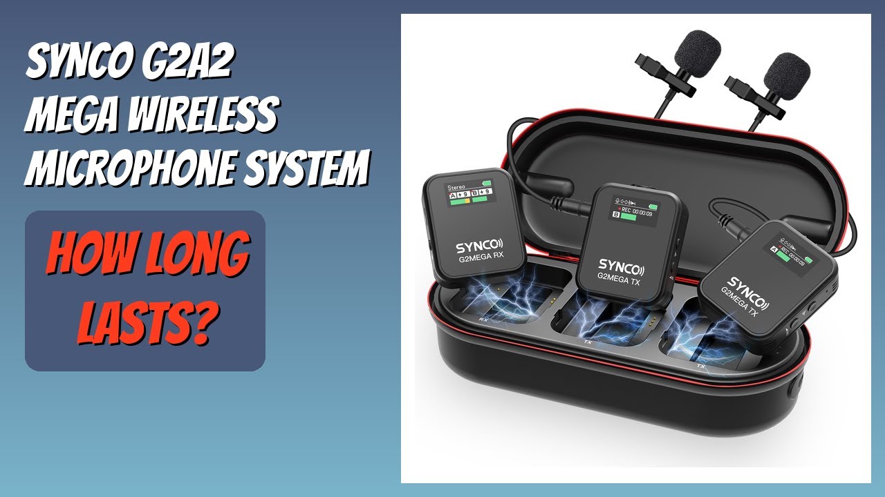 REVIEW (2026): SYNCO G2A2 MEGA Wireless Microphone System. Features