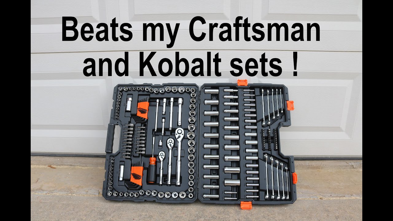 Best Deal Vevor socket drive tool set 205pc reviewed by Coffee and tools ep 385