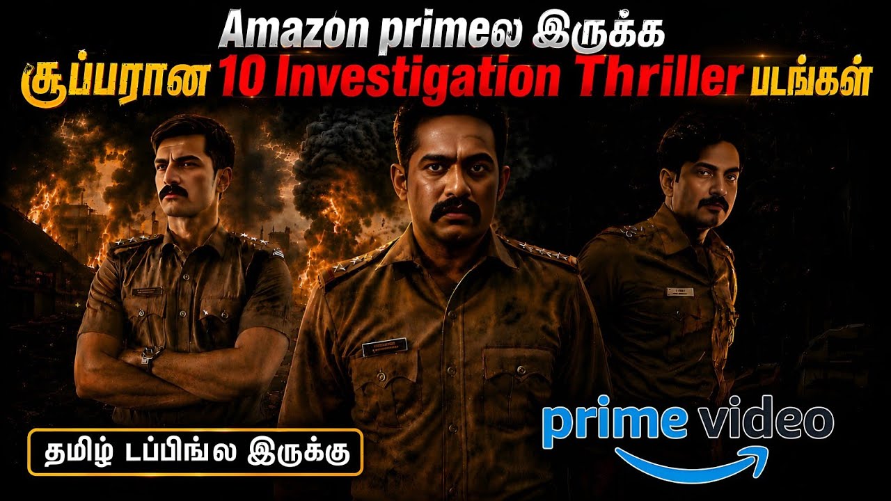 🔥👌Amazon primeல இருக்க சூப்பரான 10 Investigation Thriller படங்கள்| #tamil  @wowmoviestamil