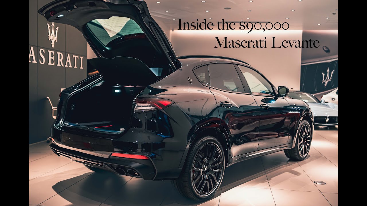 Inside the $90,000 Maserati Levante | E segment large luxury SUV