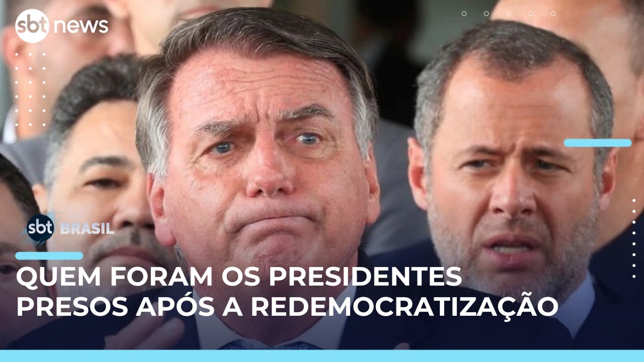 Além de Bolsonaro, outros 3 ex-presidentes foram presos após fim do regime militar | 