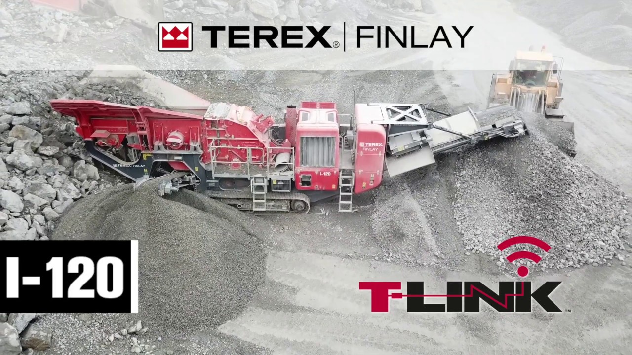 Terex Finlay I-120 Ударные дробилки