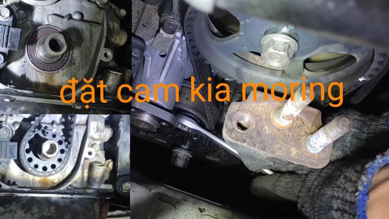 Cách Đặt Cam Kia morning, Thay Phốt Cam,Phốt Đầu Cốt Máy// garage vương hoàng