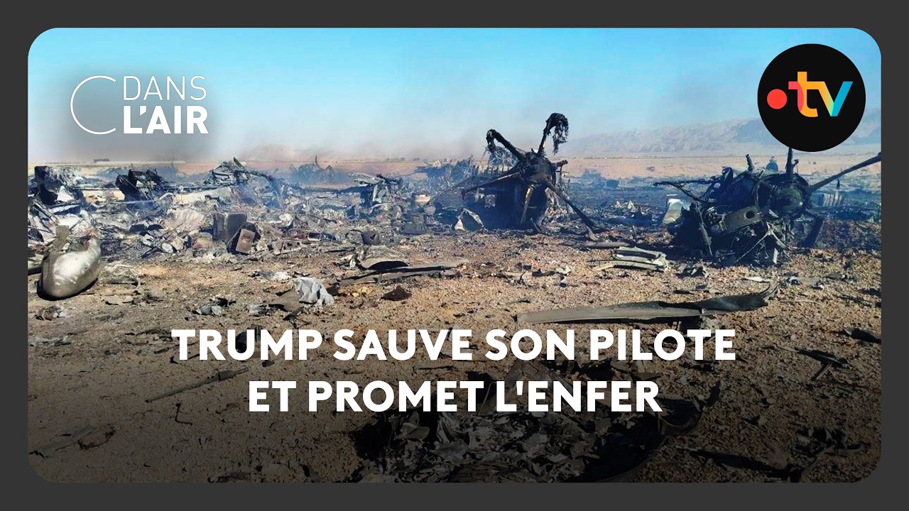 Trump sauve son pilote et promet l'enfer