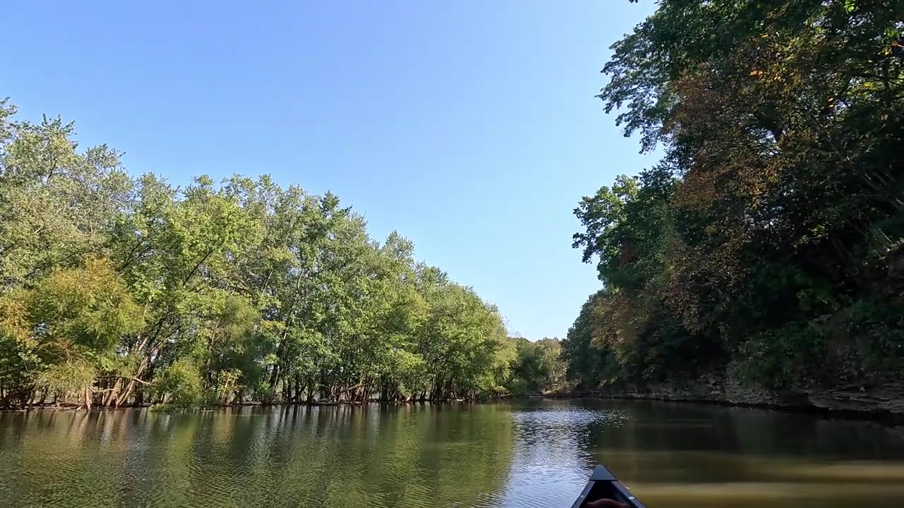 A quiet paddle at Loyalhanna Creek Lake 20250928 1111: Nature Sounds and Visuals, Calming & Relaxing