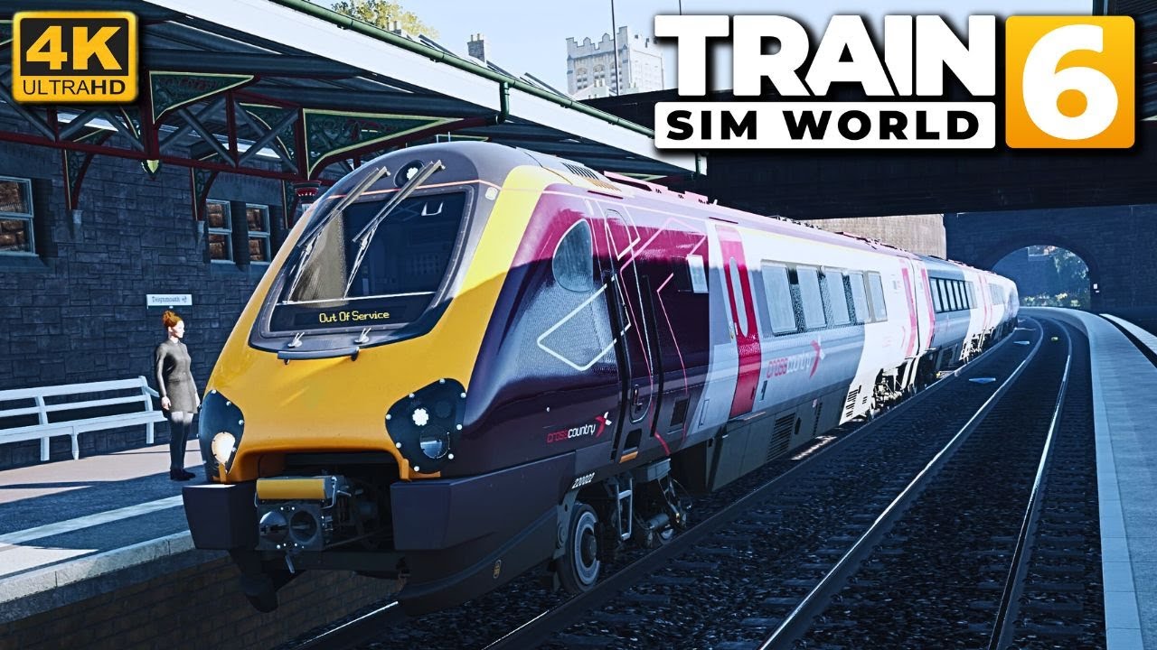 Train Sim World 6 PS5 Pro Gameplay - Riviera Line - Class 220 XC - Starcross to Teignmouth.