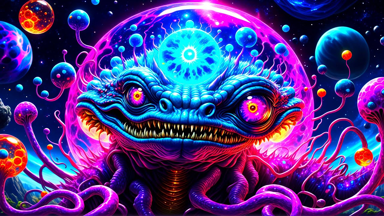Aliens Wisdom - Sci FI Ambient Music & AI Generated Visuals