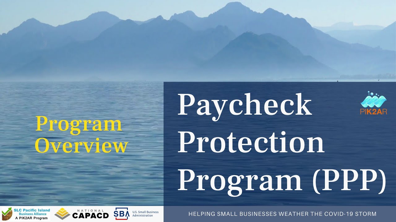 SBA's Payment Protection Program (PPP) - English
