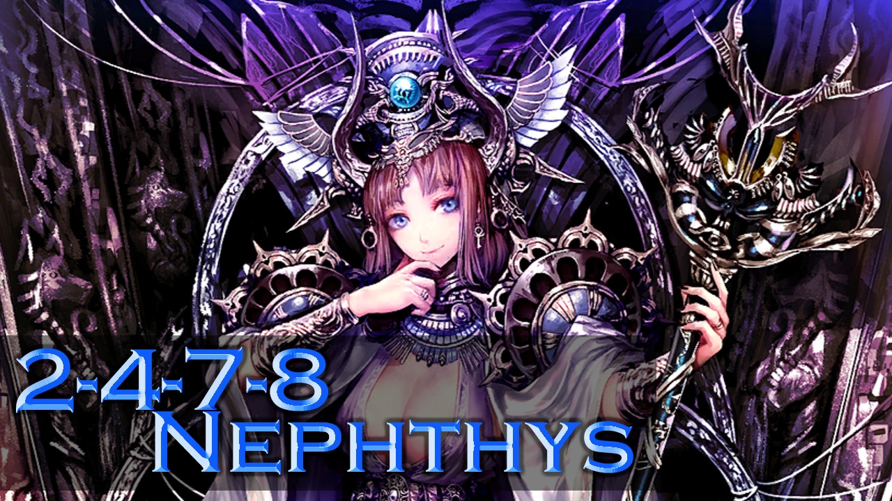 【Shadowverse】【Master Rank】2!4!7!8! - Nephthys Shadowcraft - RoB