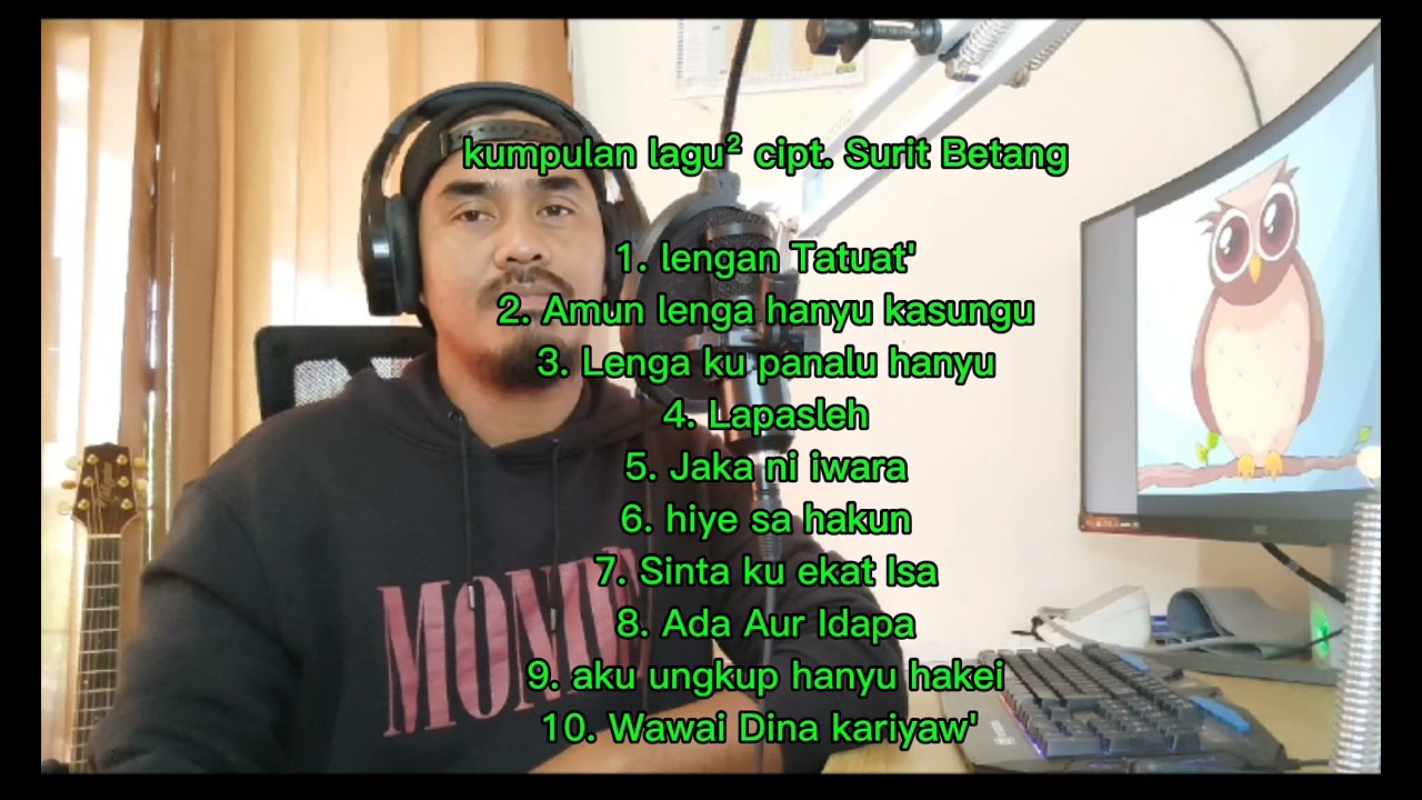 Kumpulan lagu² cipt. Surit betang 