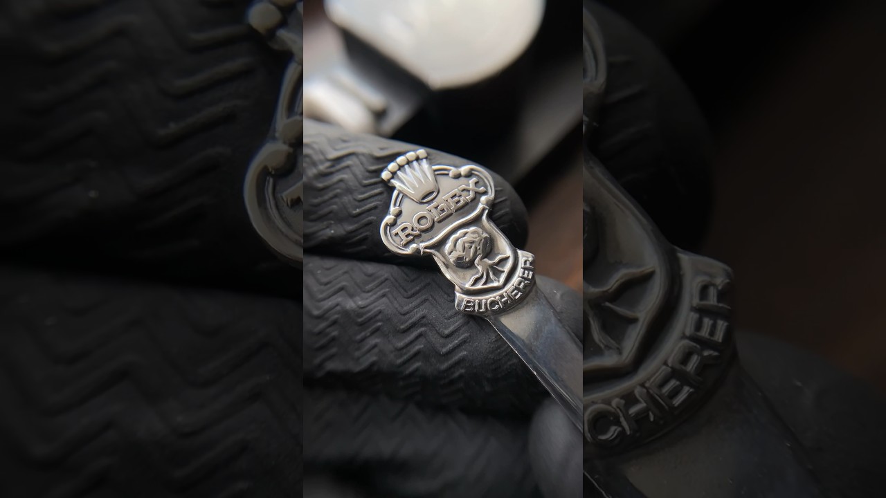 Making A Rolex Spoon Ring.