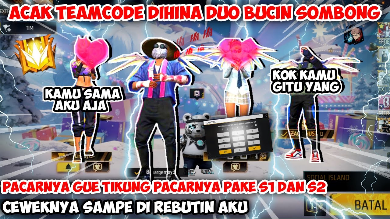 ACAK ACAK TC DIREBUTIN SAMA 2 CEWEK BUCIN MATRE COWOKNYA KESEL PAS LIAT S1 FULL MAX DIA CUMA POLOSAN