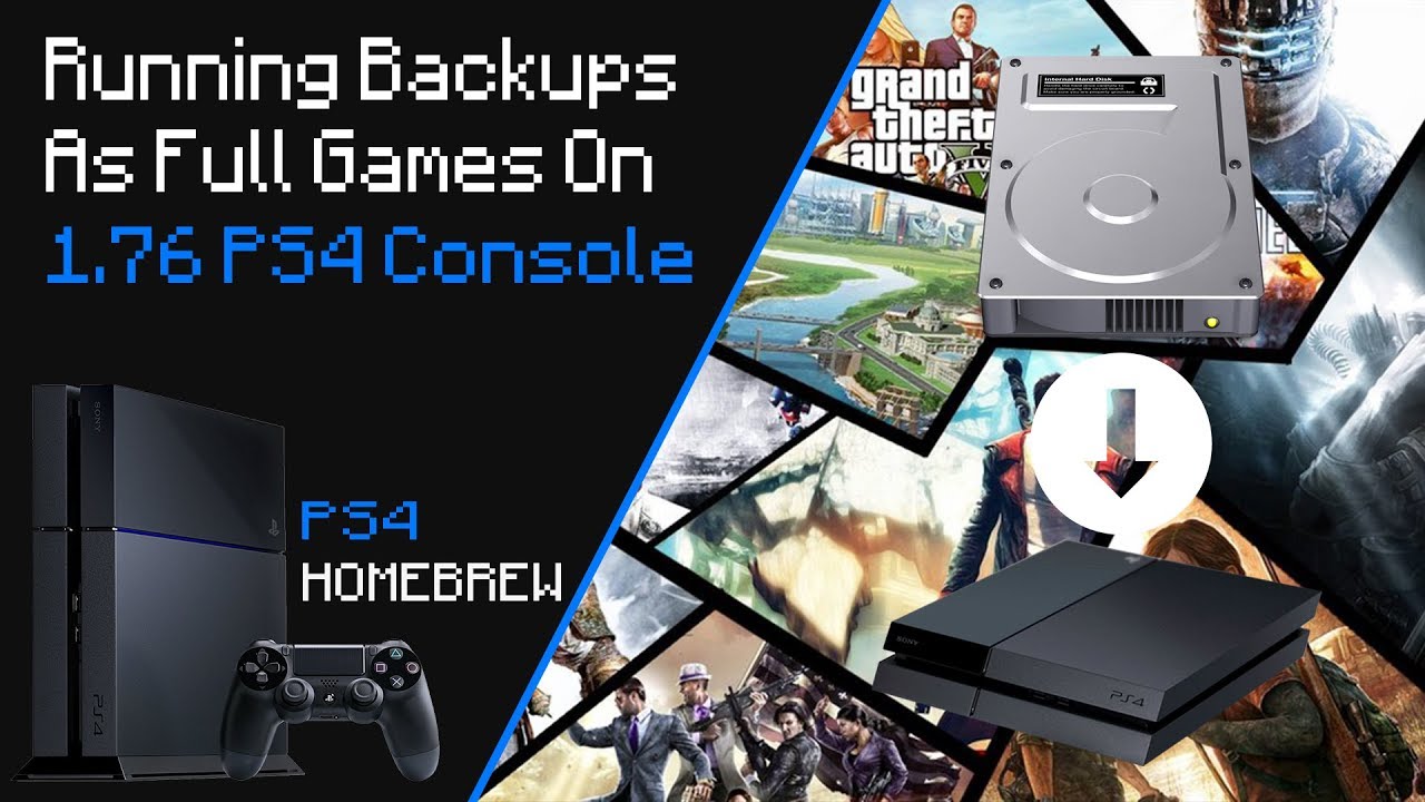 How To Run PS4 Game Backups As Full Version 1.76
