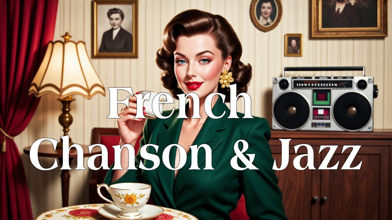 【Playlist #39】French Chanson & Jazz Vibes 🪗 | Elegant Parisian Caf&eacute; Sounds : France 🇫🇷