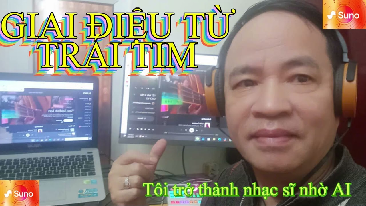 Giai Điệu Từ Trái Tim   Lời Cảm Ơn Gửi Đến Suno AI Official Lyric Video