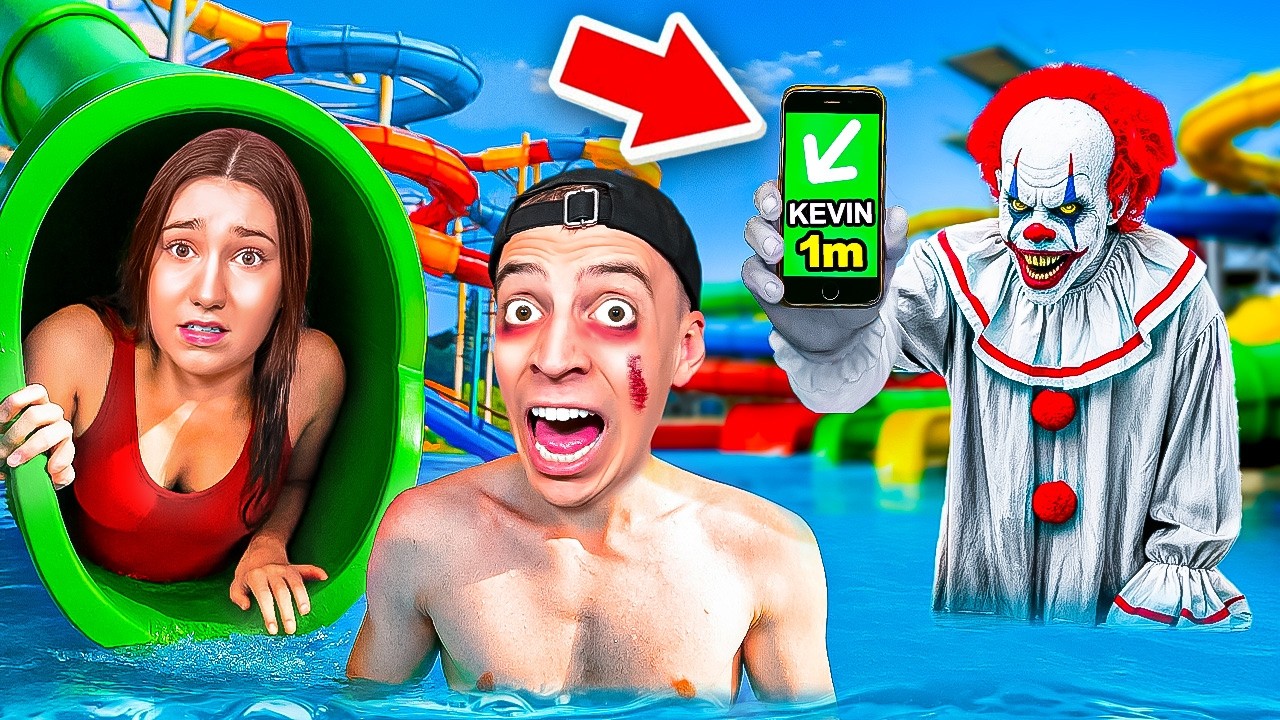 HORROR CLOWNS BETRÜGEN bei XXL Hide and Seek im SCHWIMMBAD! 😭🤡