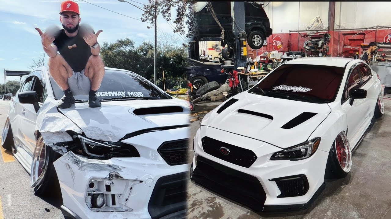 HE CAMBERED HIS BRAND NEW WRX THEN LITERALLY DESTROYED IT