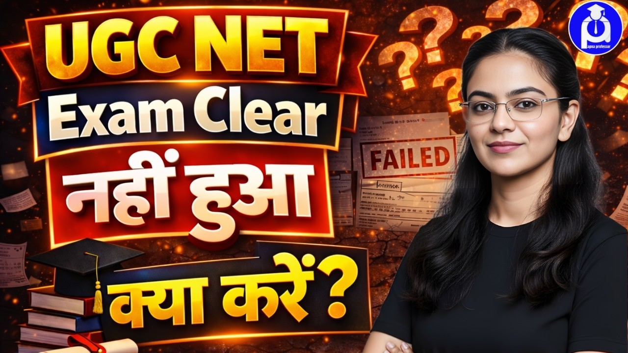 UGC NET Exam Clear नहीं हुआ? अब क्या करें | Complete Guidance || @DrLokeshBali