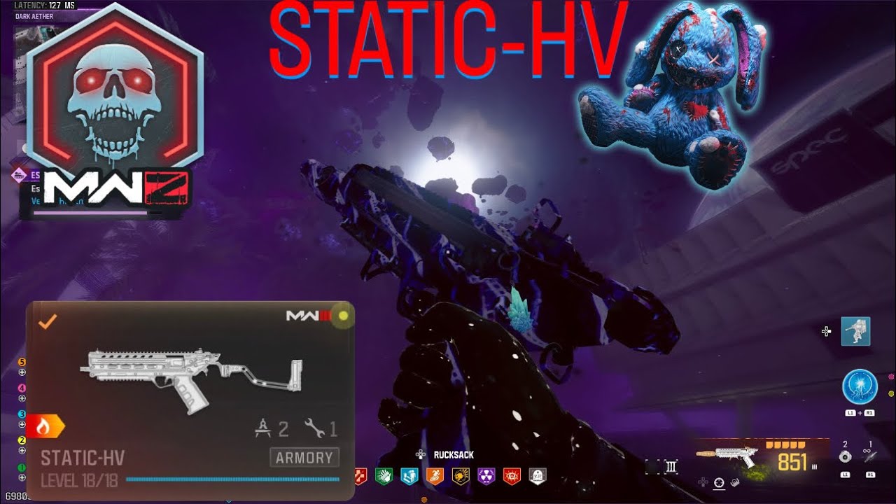 السلاح الممتع STATIC-HV في مودرن وارفير زومبي