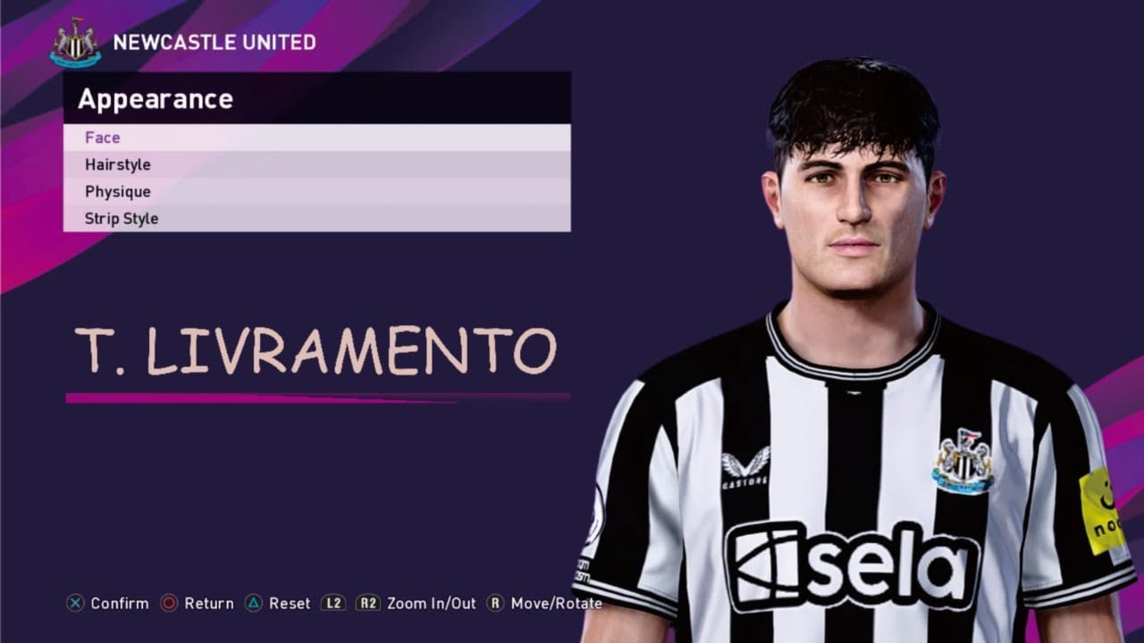 TINO LIVRAMENTO FACE +STATS eFootball PES 2021 2020