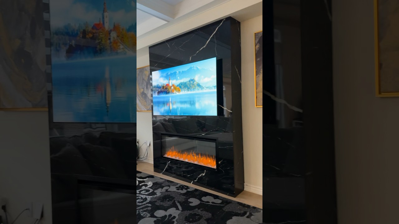 Fireplace Makeover #fireplace #fireplacedecor #interiordesign #usfireplacestore #design #home