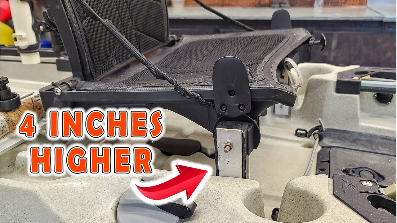 Hobie Outback Custom Seat Risers (4 Inches Higher)