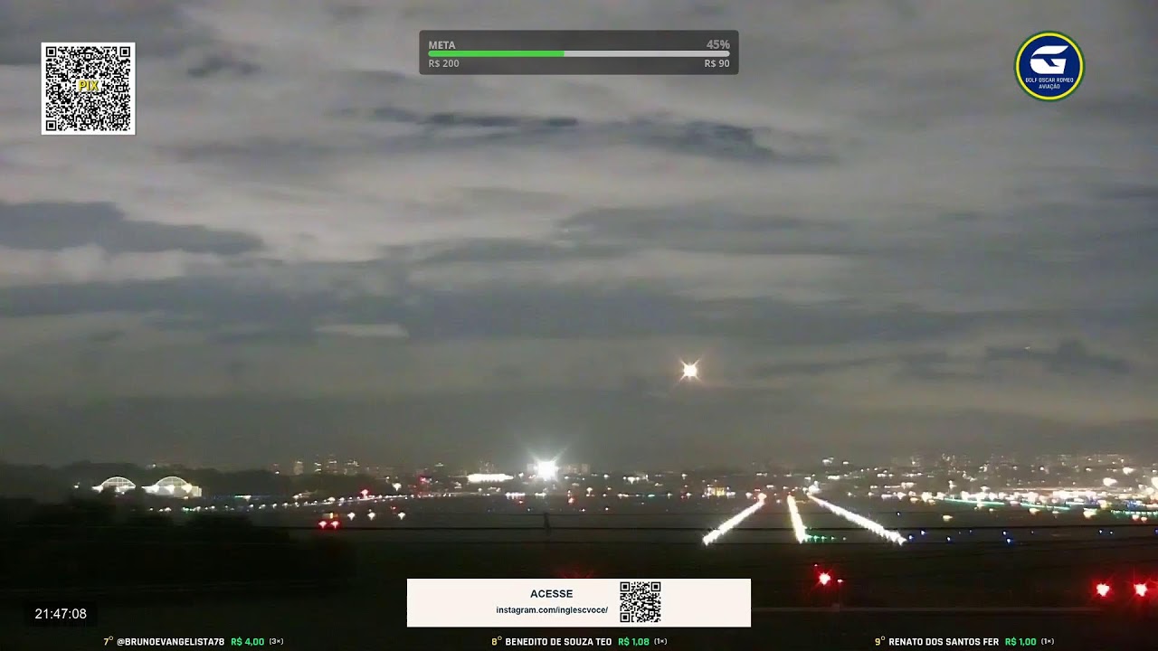 SBGR 28 LIVE - Aeroporto Internacional de São Paulo AO VIVO - GRU Airport - 11/02 Manhã