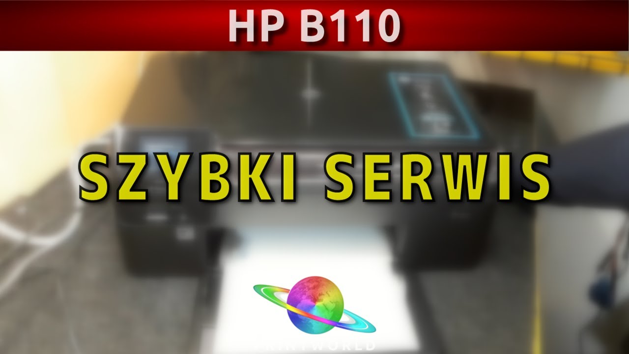 HP PHOTOSMART B110 🖨️ Szybki serwis