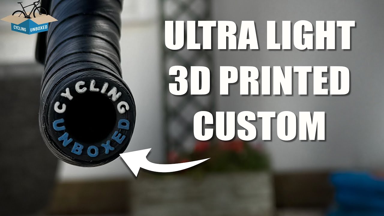 I made my own 3D Printed CUSTOM bar end plugs 👀