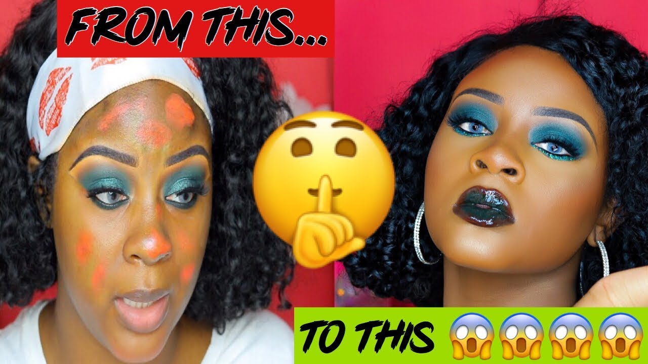Green Smokey Eye | Lower Lashline Glitter In-Depth Tutorial
