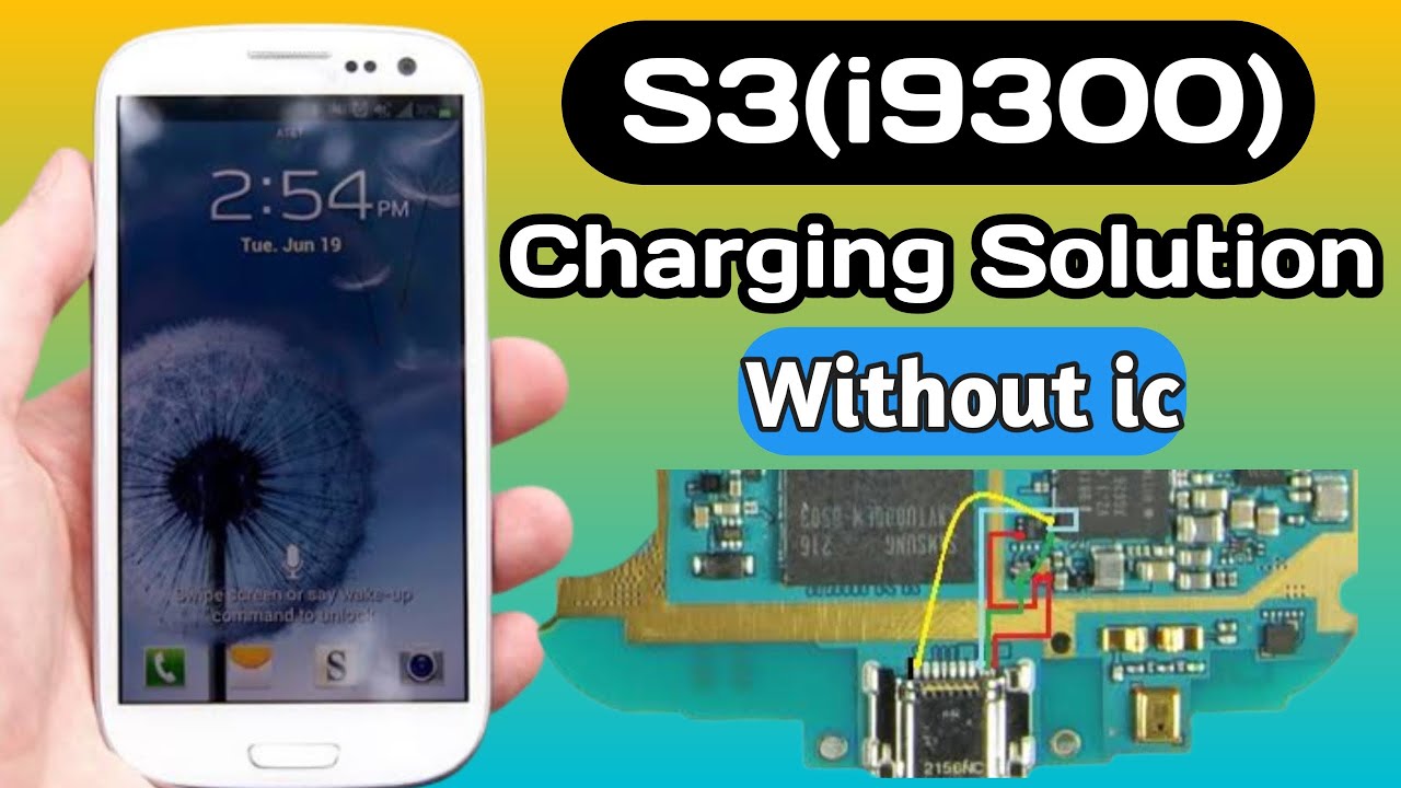 Samsung S3 (i9300)Charging Solution without ic |#snmobile #samsung