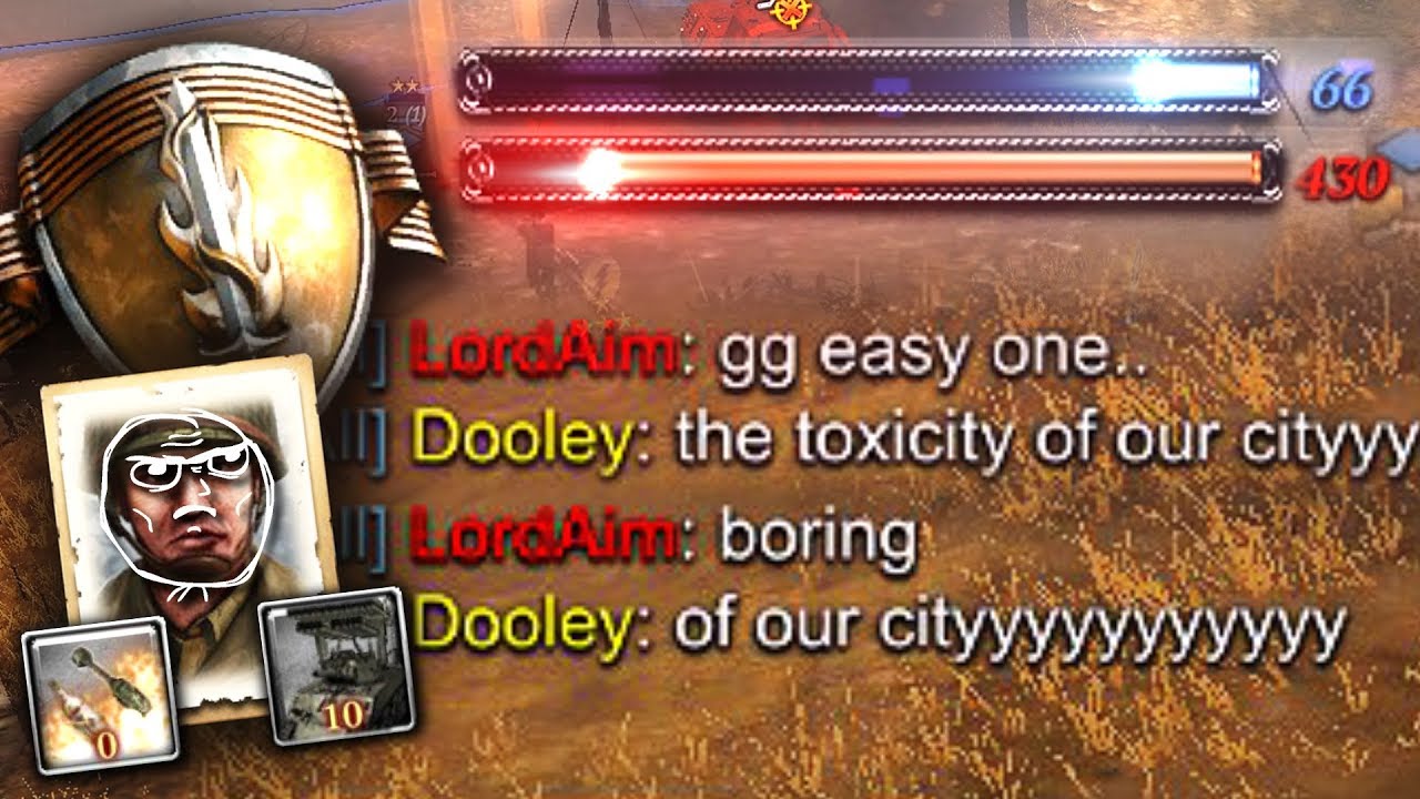 TRASHTALK COMEBACK!? GG EZ ONE [4v4] [USF] [City 17] — Full Match of Company of Heroes 2