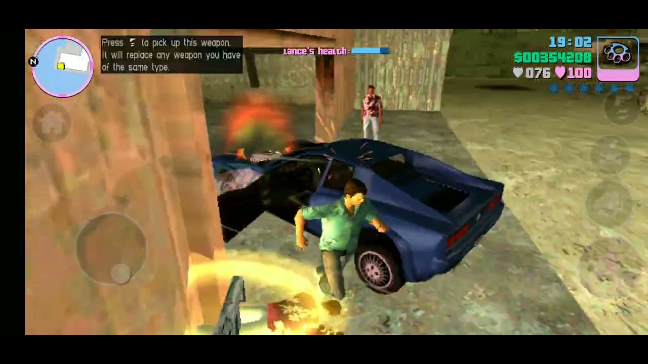 Grand Theft Auto Vice City 20TH Mission (Full Screen)