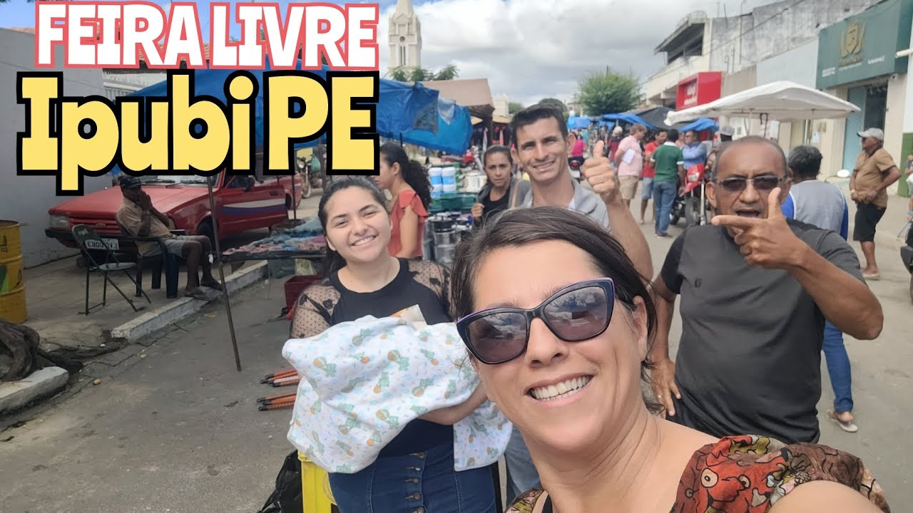 Feira Livre Ipubi PE  todas as segundas feiras.