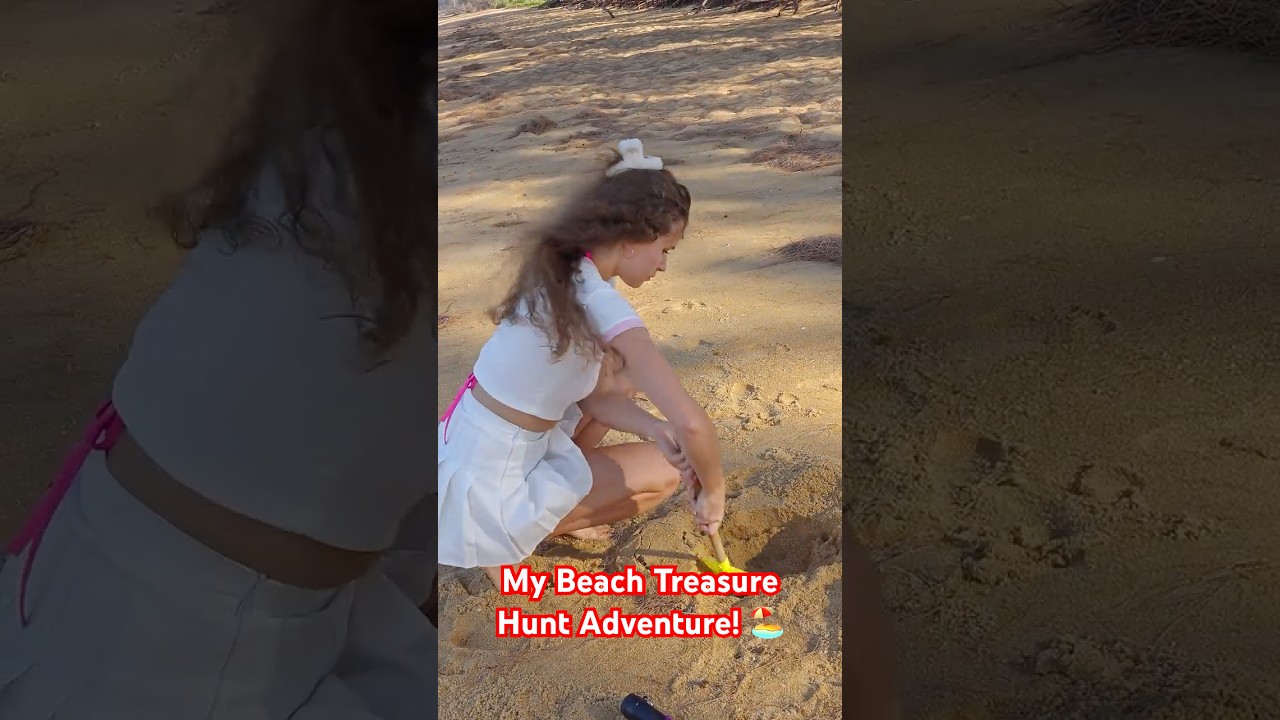 🌊 Join My Beach Treasure Hunt Adventure! 🏖️✨ Subscribe ❤️ 