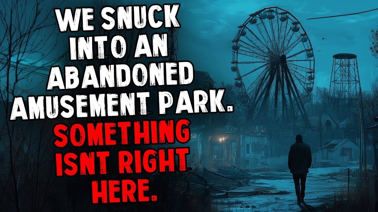 We Snuck into an Abandoned Amusement Park  Something Isn't Right Here