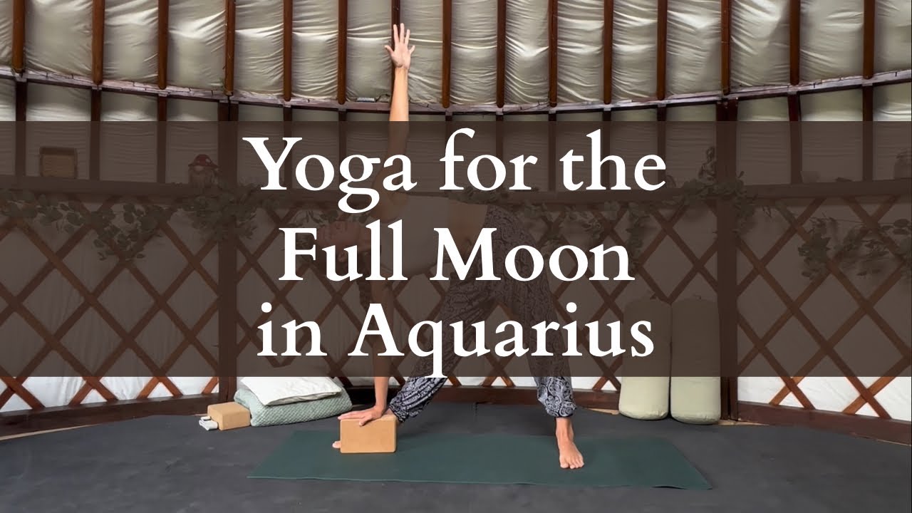Full Moon Yoga Flow | Heart Opening & Front Body Release